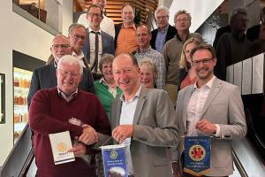 Hosting members of the Rotary Club of Ingolstadt-Kreuztor, Germany